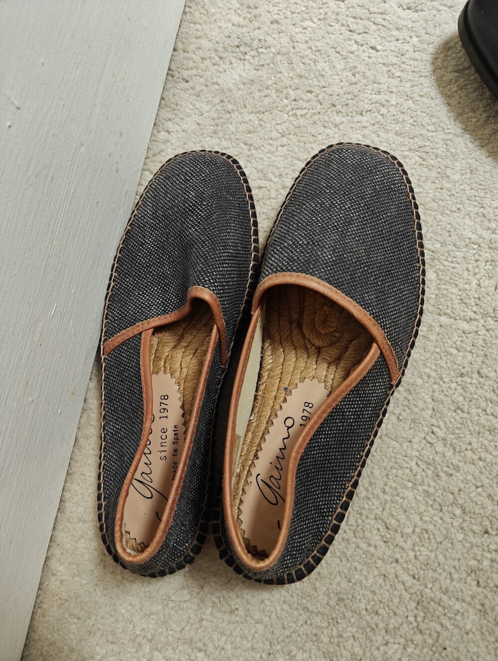 Denim Espadrilles loafer Sandals | Gaimo | Hand made in Spain Blue